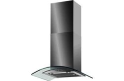 Baumatic BT63GL 60cm Glass Cooker Hood - Stainless Steel